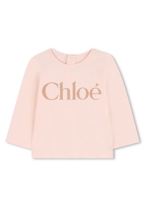 T-shirt con logo CHLOE' KIDS | C2070046J